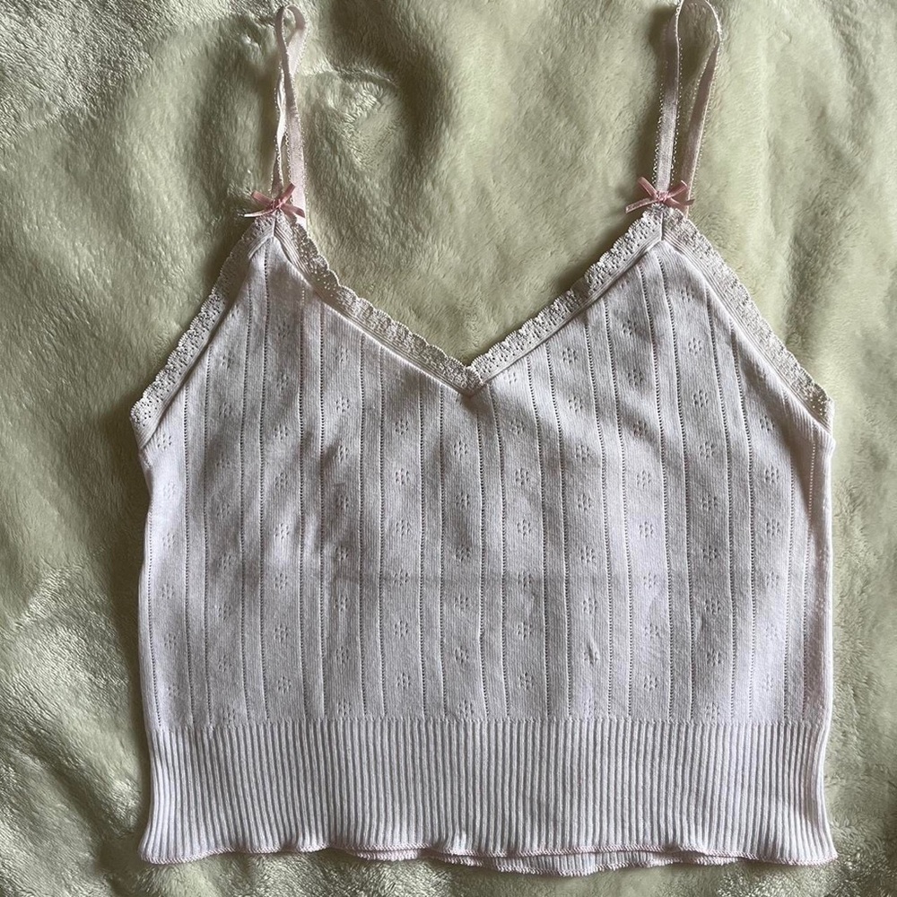 Pretties Venice Cami Pink Bow